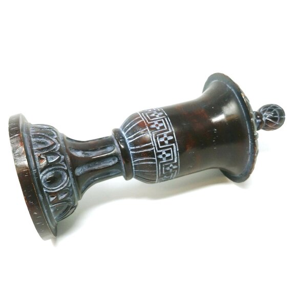 Decorative Finial Home Table Decor Geometric Pattern Vtg. Marked 2005 Meltech - Picture 6 of 7